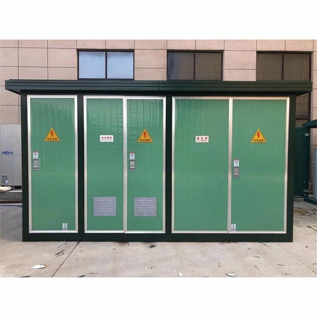 凤翔1600KVA欧式箱式变压器